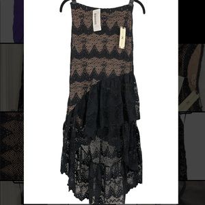 Nightcap Hi-Lo Maxi Skirt (Small)